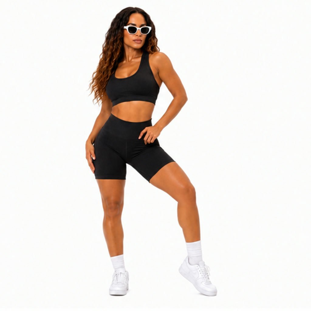 Enterizo seamless moldeador push up Negro - Image 3