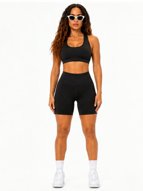 Falda deportiva premium short integrado moldeador Blanco